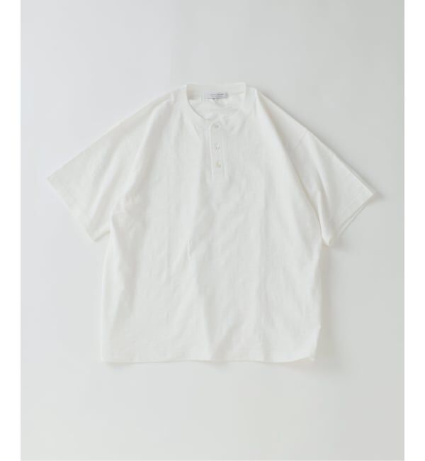 JOURNAL STANDARD「スラブ ヘンリー ネック 半袖 Tシャツ」|Tシャツ・カットソー|