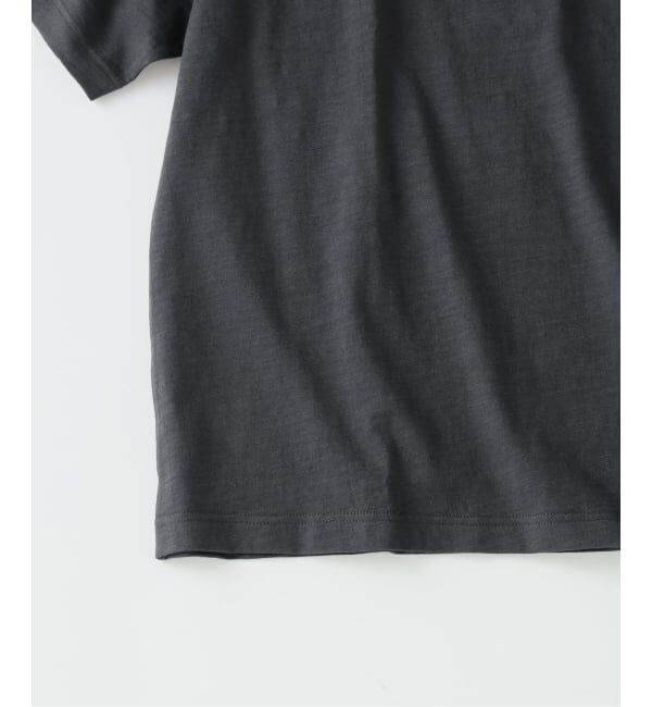 JOURNAL STANDARD「スラブ ヘンリー ネック 半袖 Tシャツ」|Tシャツ・カットソー|