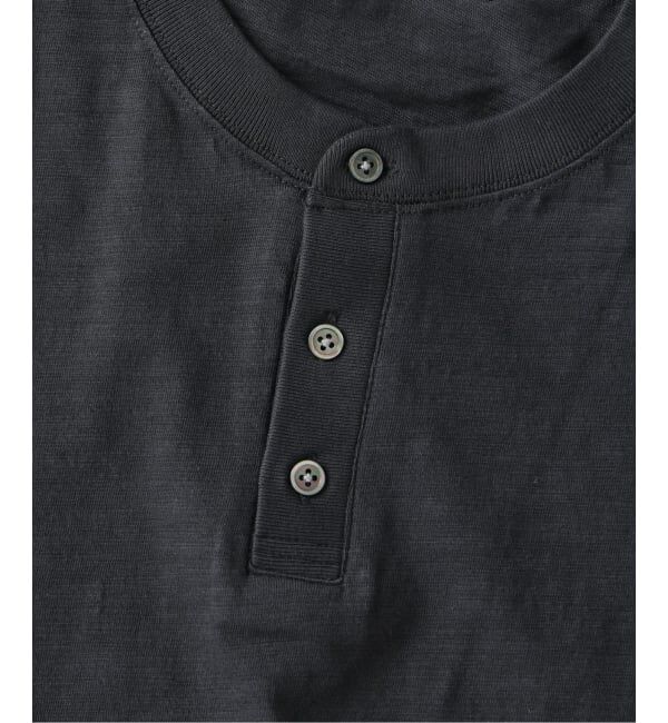 JOURNAL STANDARD「スラブ ヘンリー ネック 半袖 Tシャツ」|Tシャツ・カットソー|