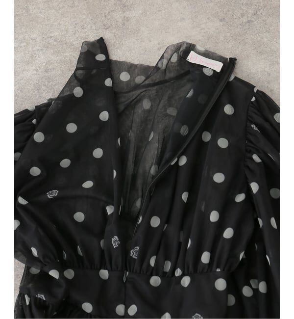 JOURNAL STANDARD「【VIVIANO / ヴィヴィアーノ】 A Pois Tulle Chemisette」|シャツ・ブラウス|