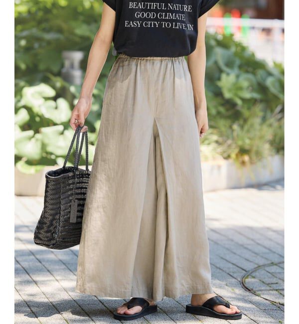 JOURNAL STANDARD「《WEB限定追加予約》リネン タックキュロット」|その他|