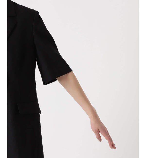 journal standard L'essage「《予約》リネンハーフスリーブジャケット」|テーラードジャケット|