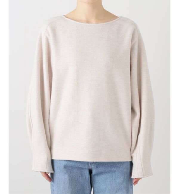 FRAMeWORK「SOWER/ソウワー BLAINE シルク混プルオーバー」|Tシャツ・カットソー|