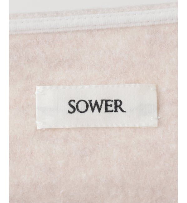 FRAMeWORK「SOWER/ソウワー BLAINE シルク混プルオーバー」|Tシャツ・カットソー|