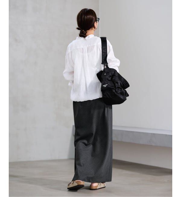 FRAMeWORK「TWストライプバイアススカート」|スカート|