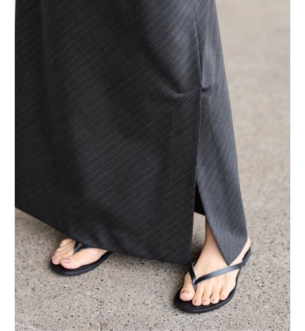 FRAMeWORK「TWストライプバイアススカート」|スカート|