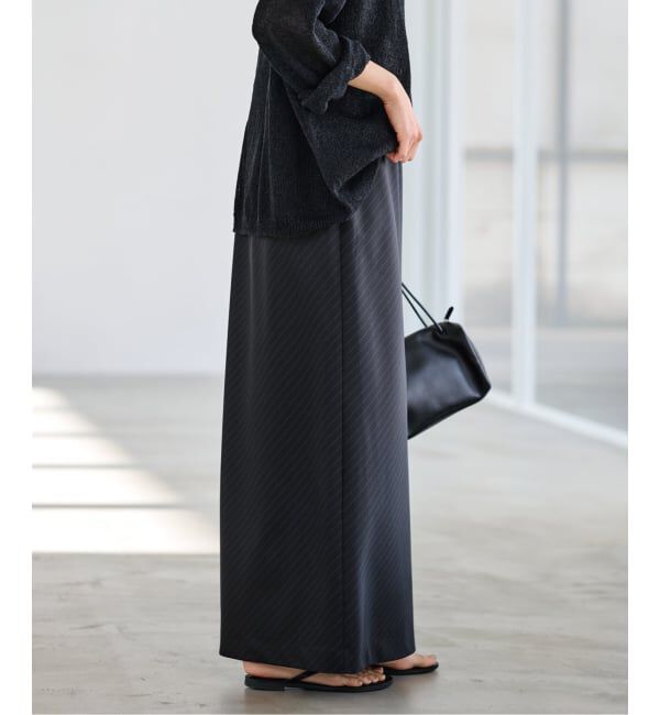 FRAMeWORK「TWストライプバイアススカート」|スカート|