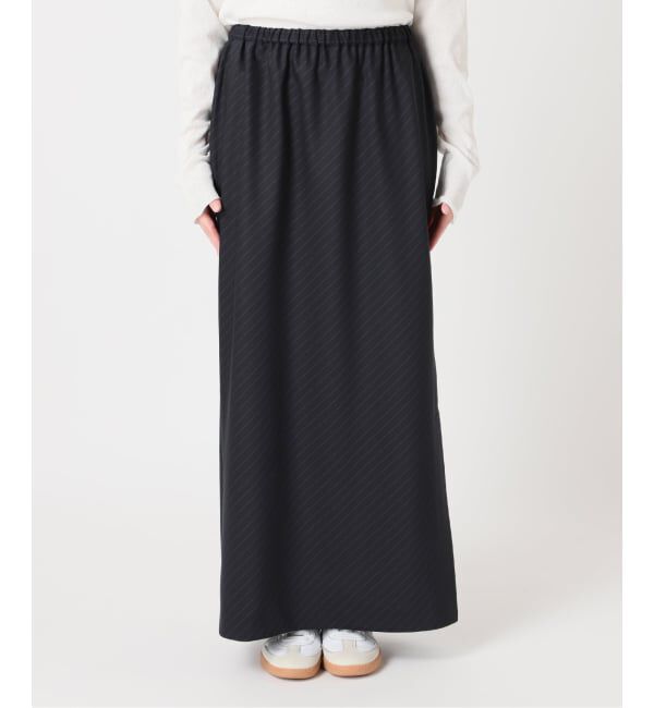 FRAMeWORK「TWストライプバイアススカート」|スカート|