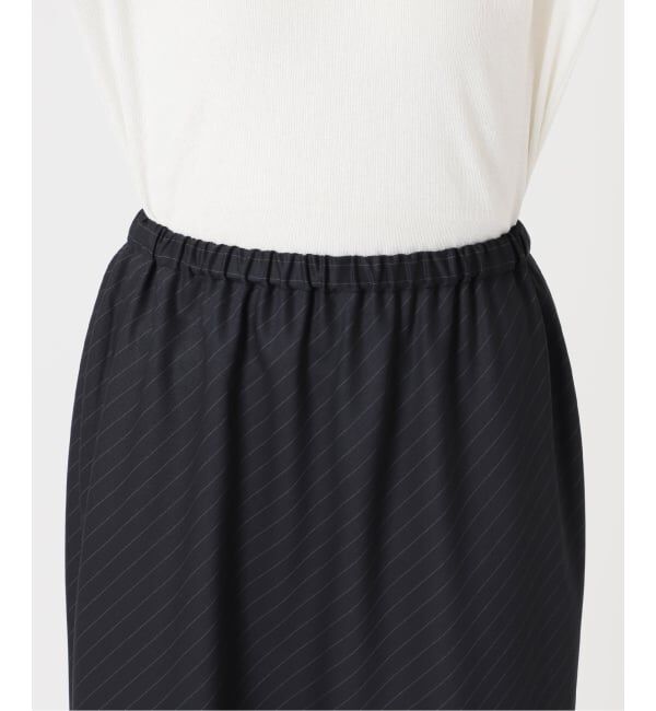 FRAMeWORK「TWストライプバイアススカート」|スカート|