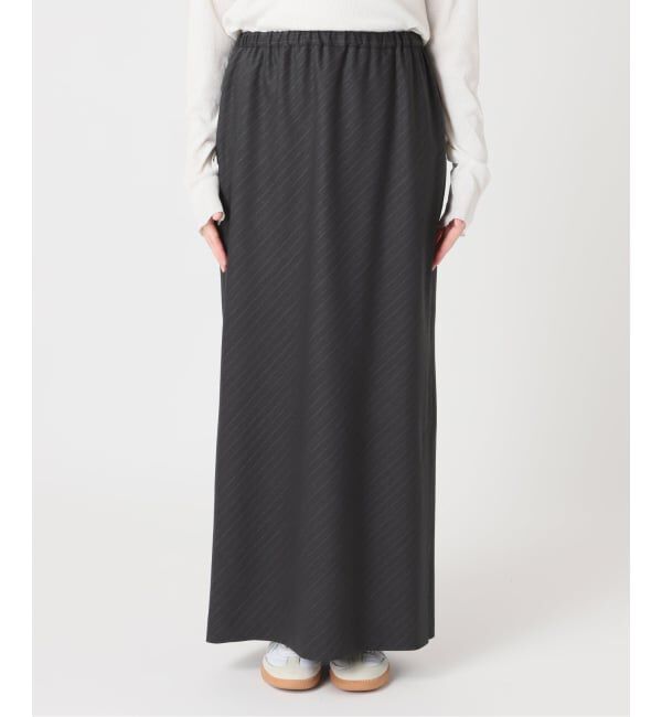 FRAMeWORK「TWストライプバイアススカート」|スカート|