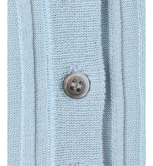 FRAMeWORK「リブニットポロシャツ」|ニット・セーター|