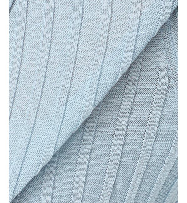 FRAMeWORK「リブニットポロシャツ」|ニット・セーター|