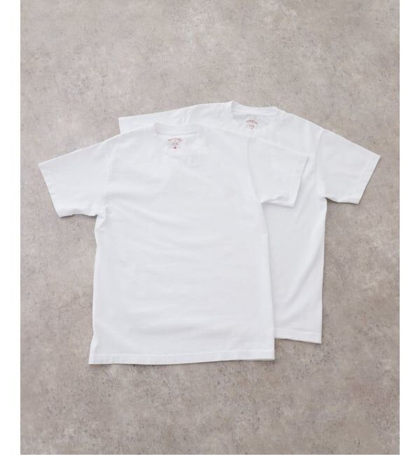 FRAMeWORK「BROOKS BROTHERS BBJ EX KNT USA 2-PACK TEE」|Tシャツ・カットソー|ホワイト