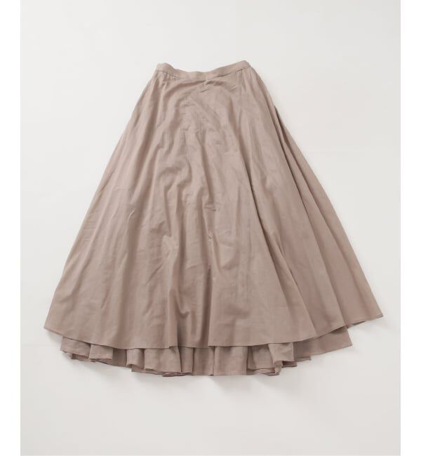 NOBLE「《予約・セットアップ対応》ラミーリヨセルツイルティアードスカート」|スカート|