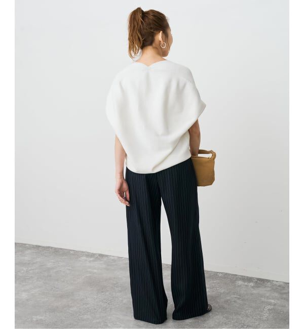 Spick and Span「《手洗い可 / 予約》CO/PE コンフォートフレンチプルオーバー」|ニット・セーター|