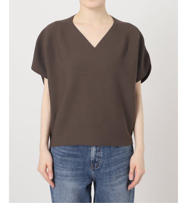 Spick and Span「《手洗い可 / 予約》CO/PE コンフォートフレンチプルオーバー」|ニット・セーター|