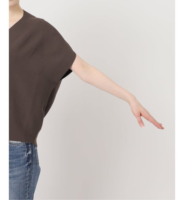 Spick and Span「《手洗い可 / 予約》CO/PE コンフォートフレンチプルオーバー」|ニット・セーター|