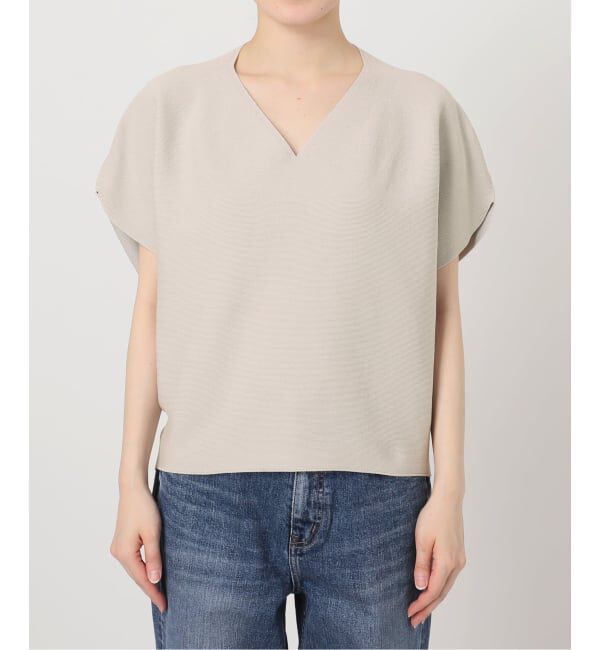 Spick and Span「《手洗い可 / 予約》CO/PE コンフォートフレンチプルオーバー」|ニット・セーター|