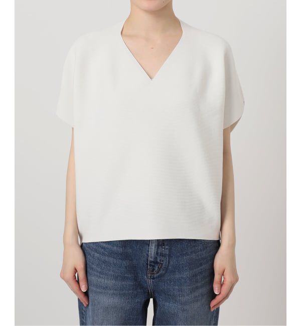 Spick and Span「《手洗い可 / 予約》CO/PE コンフォートフレンチプルオーバー」|ニット・セーター|