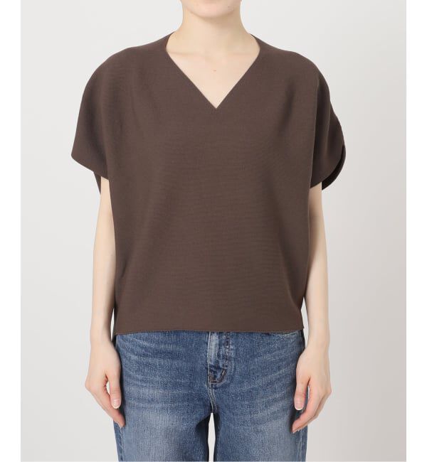 Spick and Span「《手洗い可 / 予約》CO/PE コンフォートフレンチプルオーバー」|ニット・セーター|