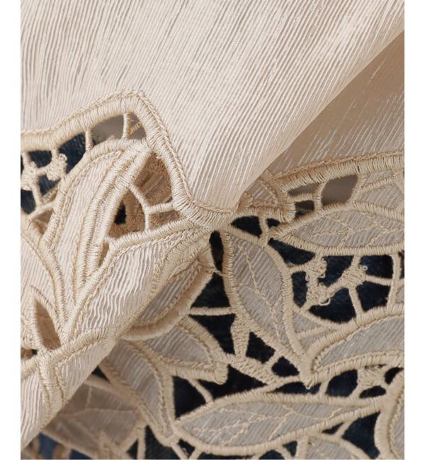  「【洗える】カットワークキャミトップス」|シャツ・ブラウス|