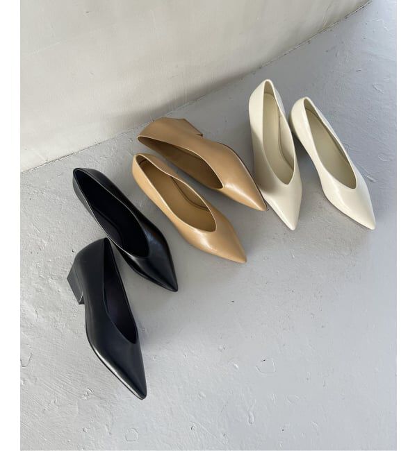  「《追加》4cmディープカットパンプス」|パンプス|