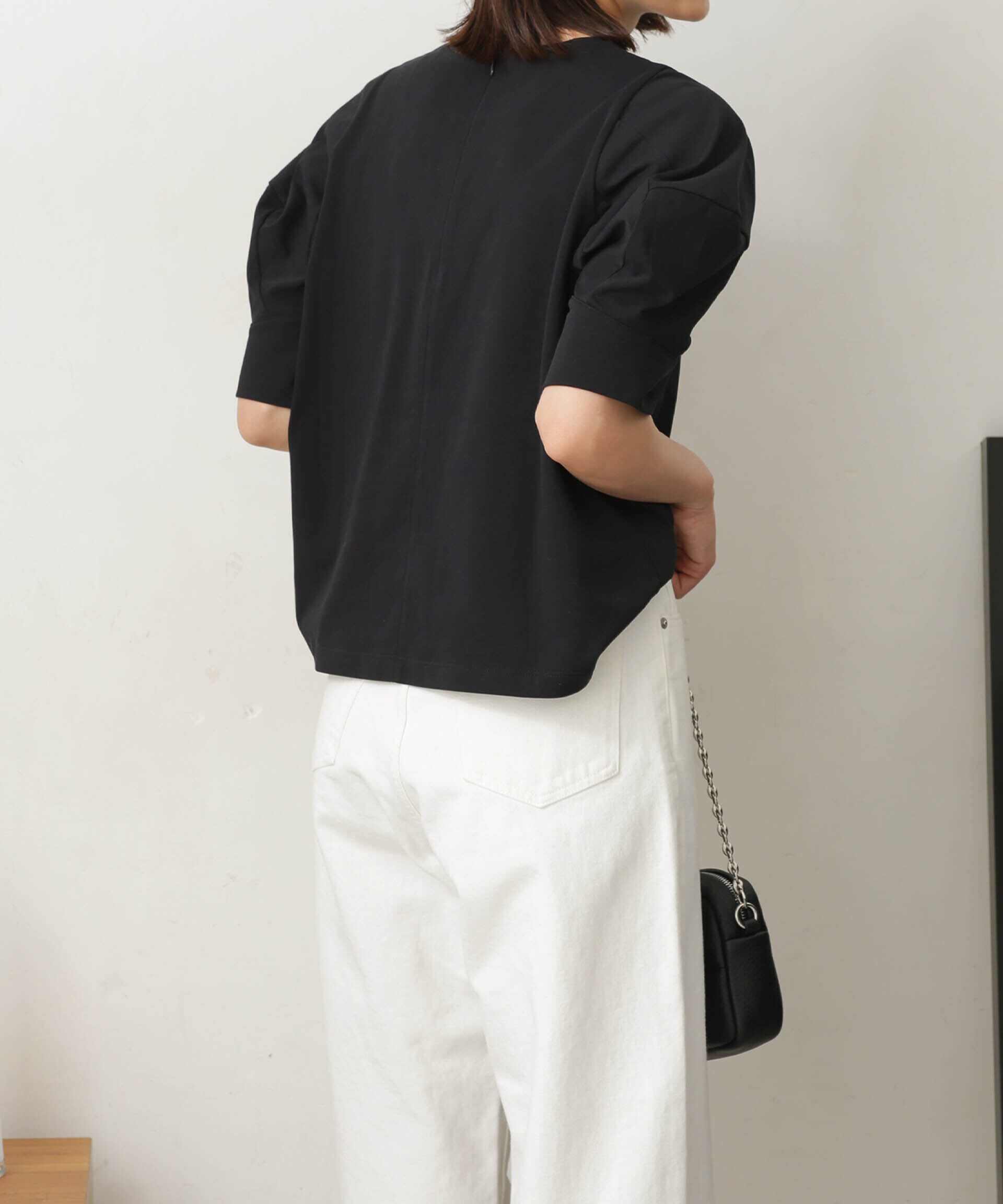 nano･universe「LB.03/Repurフォルムスリーブカットトップス」|Tシャツ・カットソー|