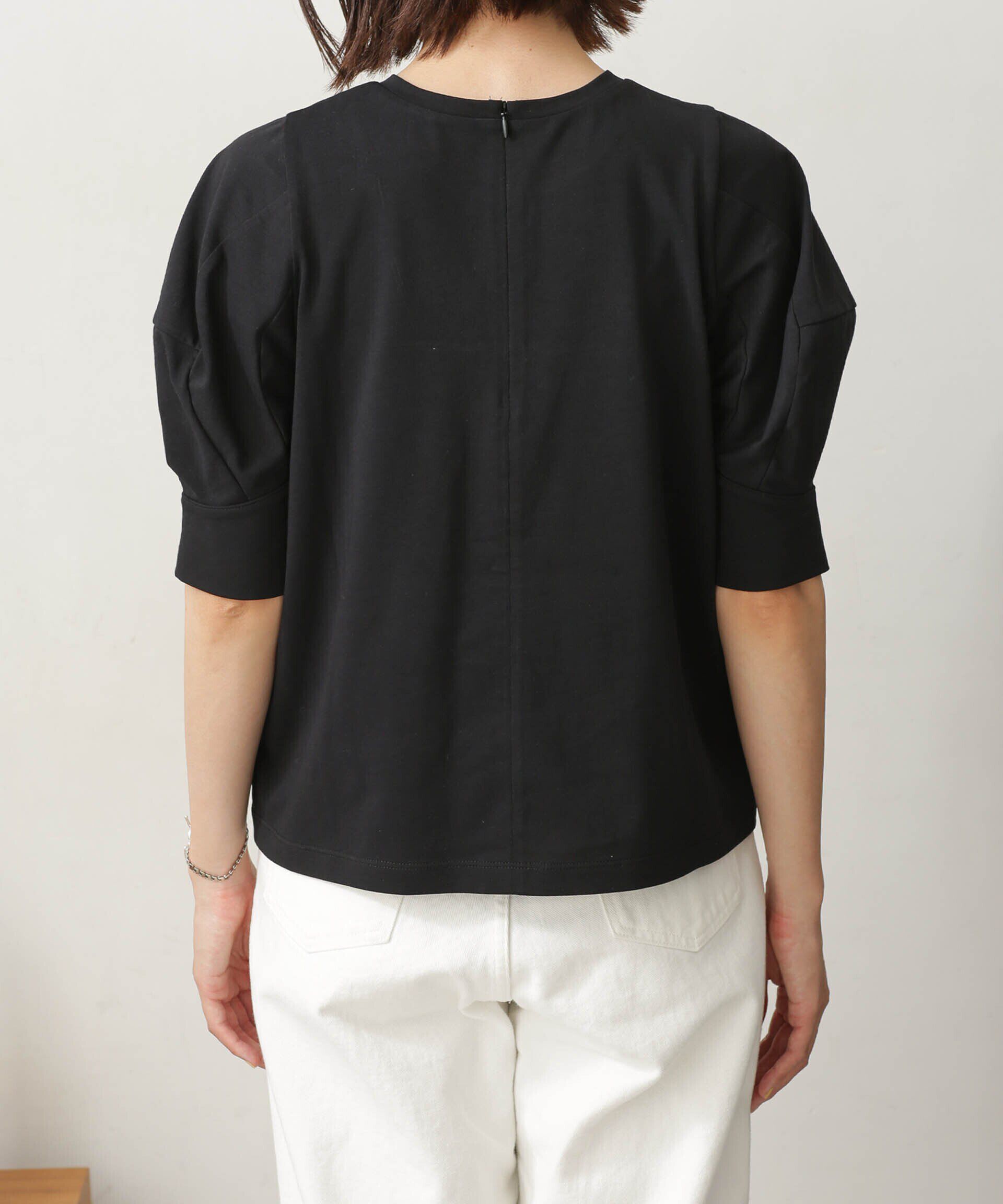 nano･universe「LB.03/Repurフォルムスリーブカットトップス」|Tシャツ・カットソー|