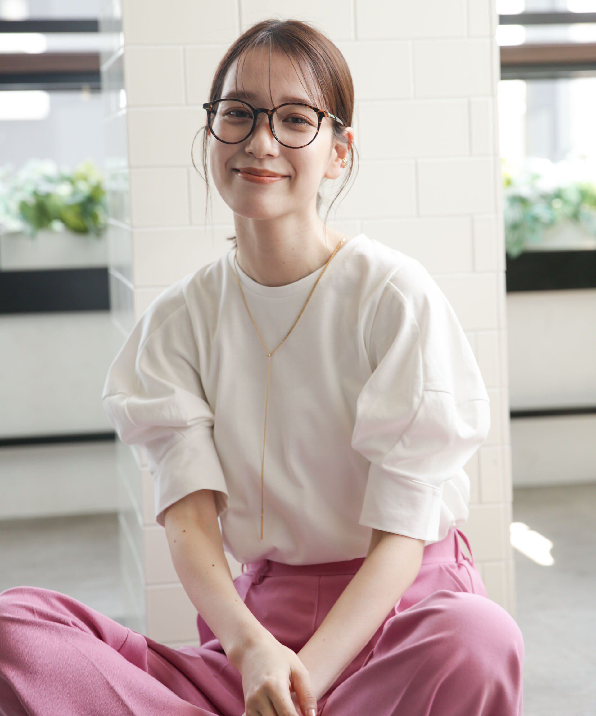 nano･universe「LB.03/Repurフォルムスリーブカットトップス」|Tシャツ・カットソー|