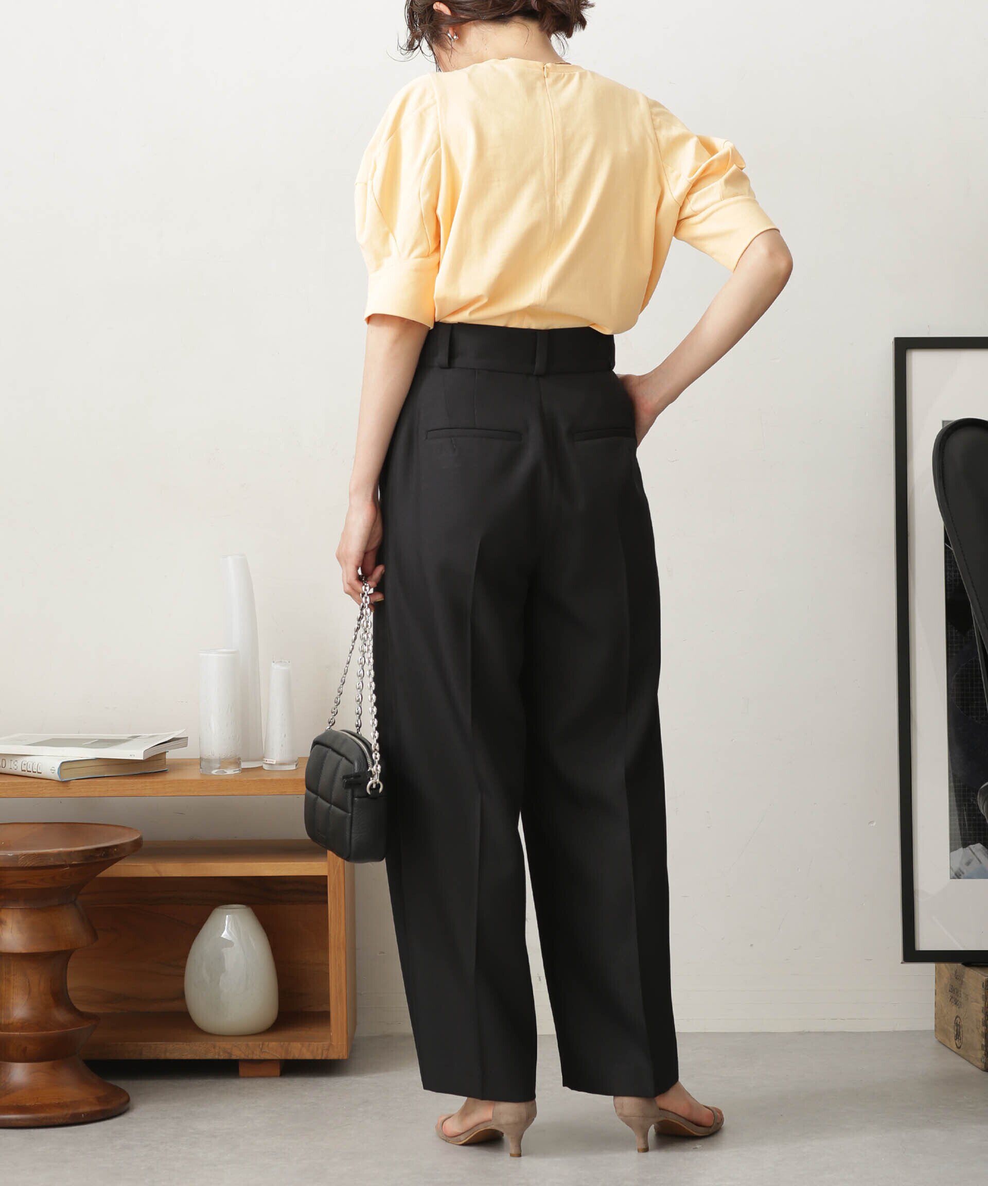 nano･universe「LB.03/Repurフォルムスリーブカットトップス」|Tシャツ・カットソー|