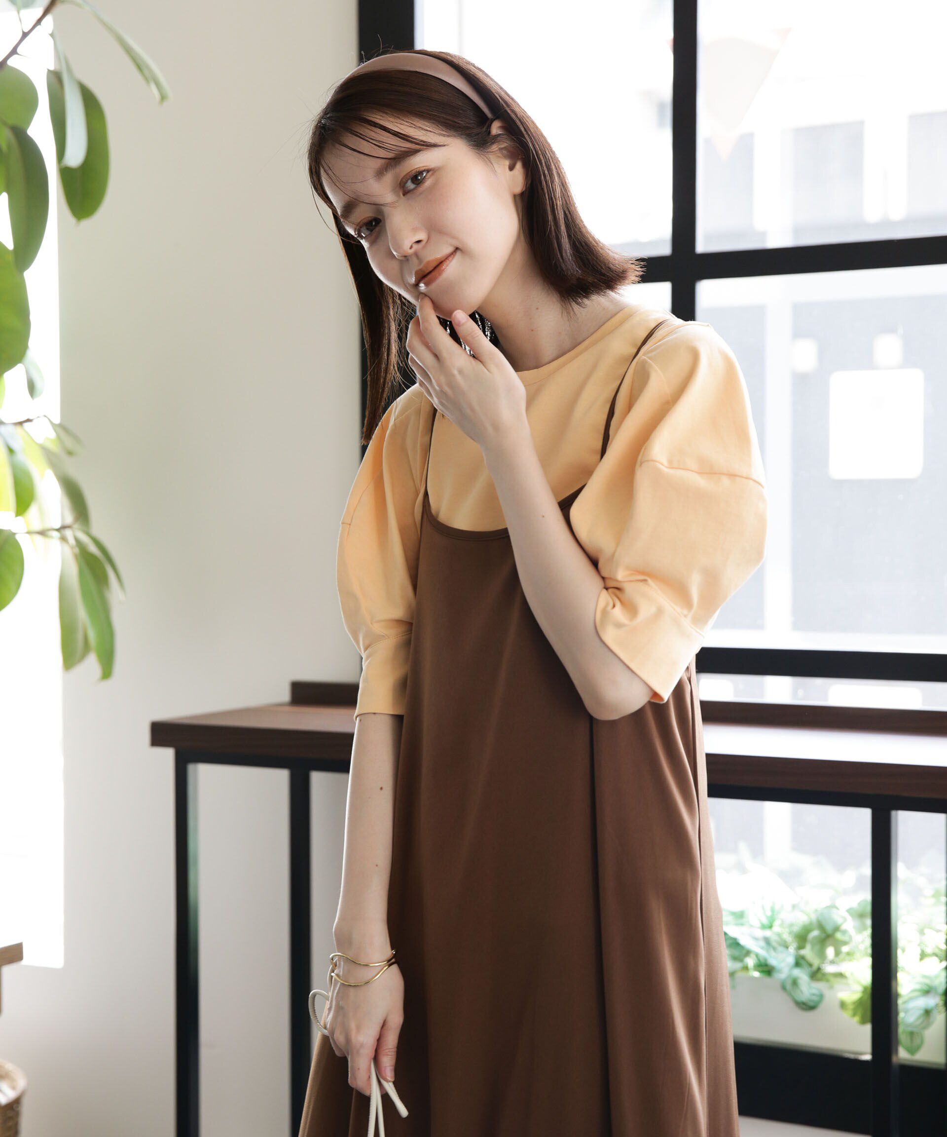 nano･universe「LB.03/Repurフォルムスリーブカットトップス」|Tシャツ・カットソー|