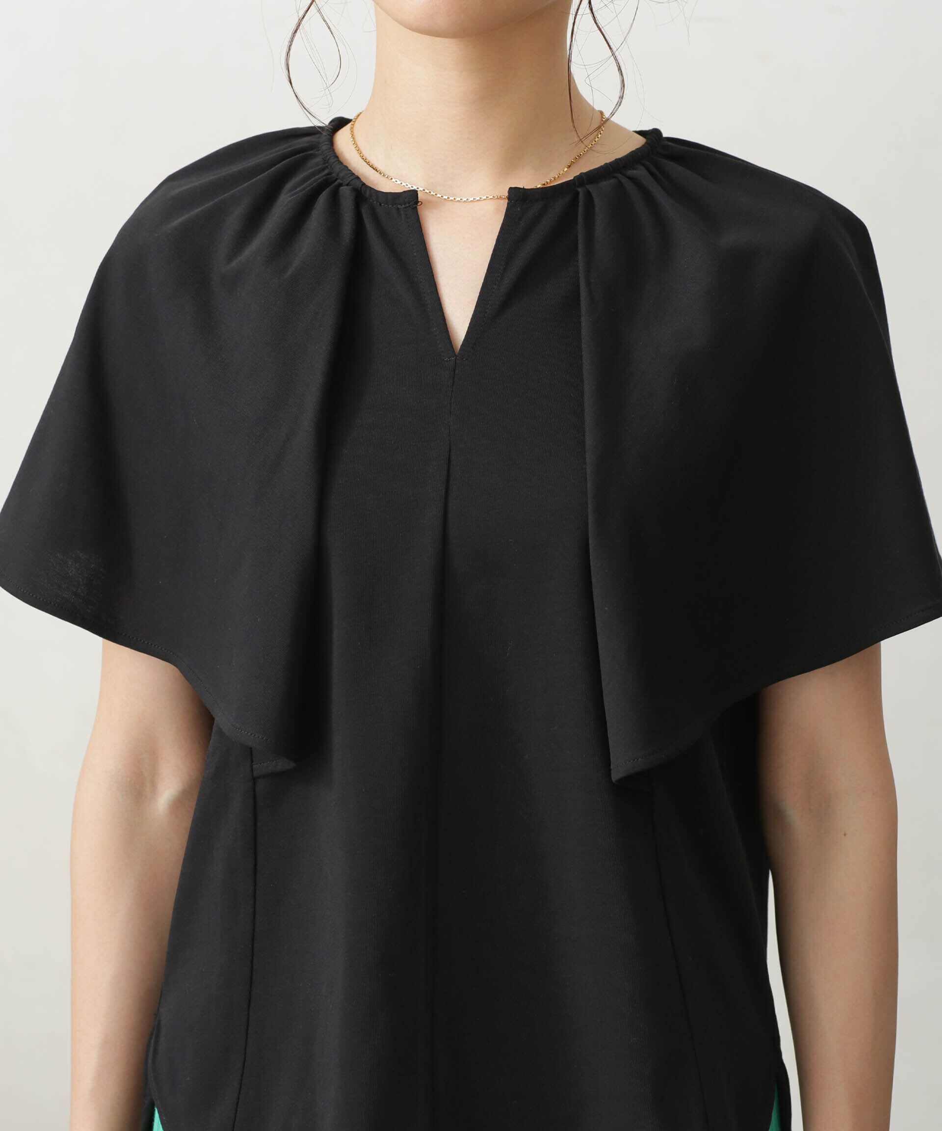 nano･universe「LB.03/Repurフレアスリーブカットトップス」|Tシャツ・カットソー|