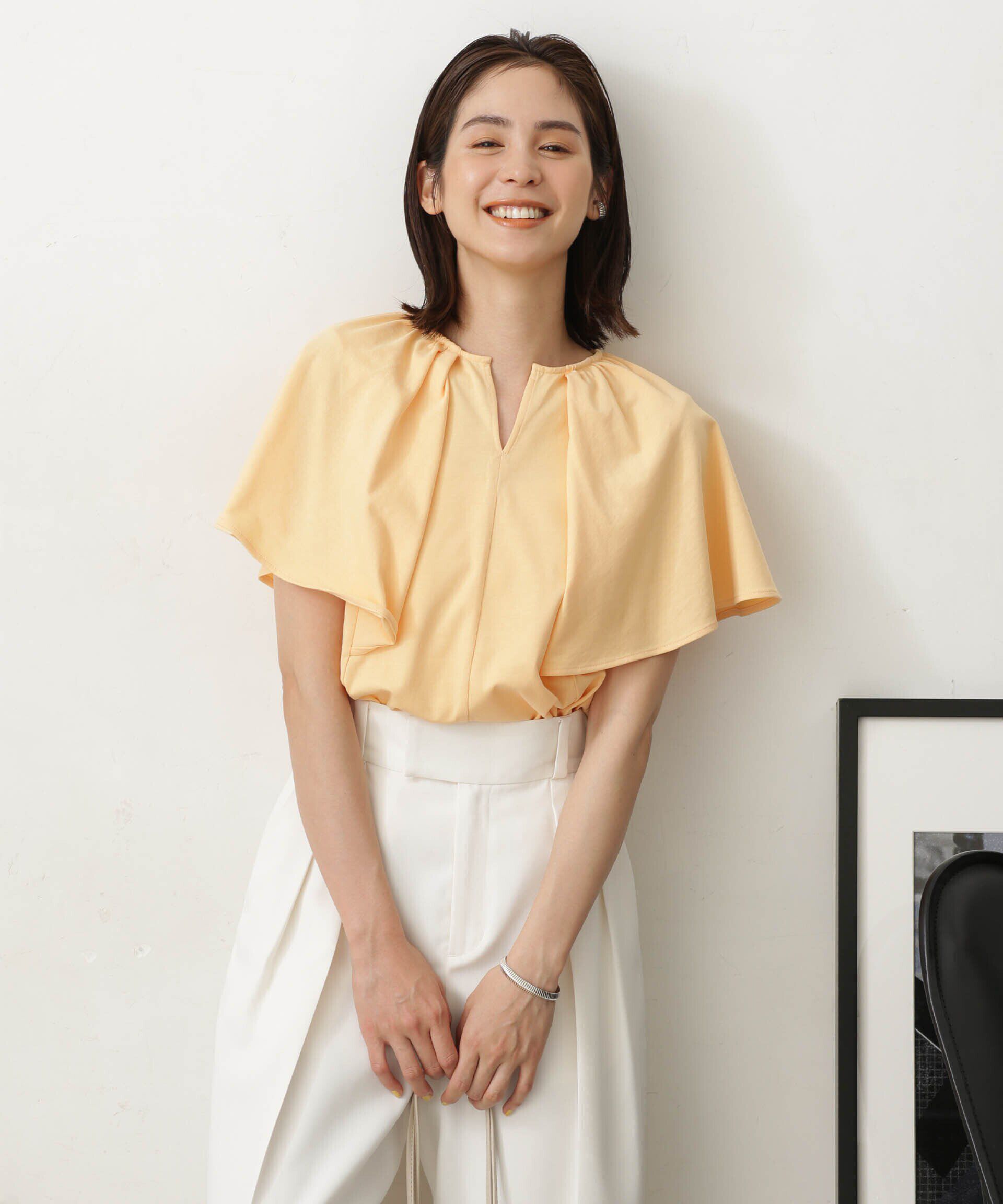 nano･universe「LB.03/Repurフレアスリーブカットトップス」|Tシャツ・カットソー|