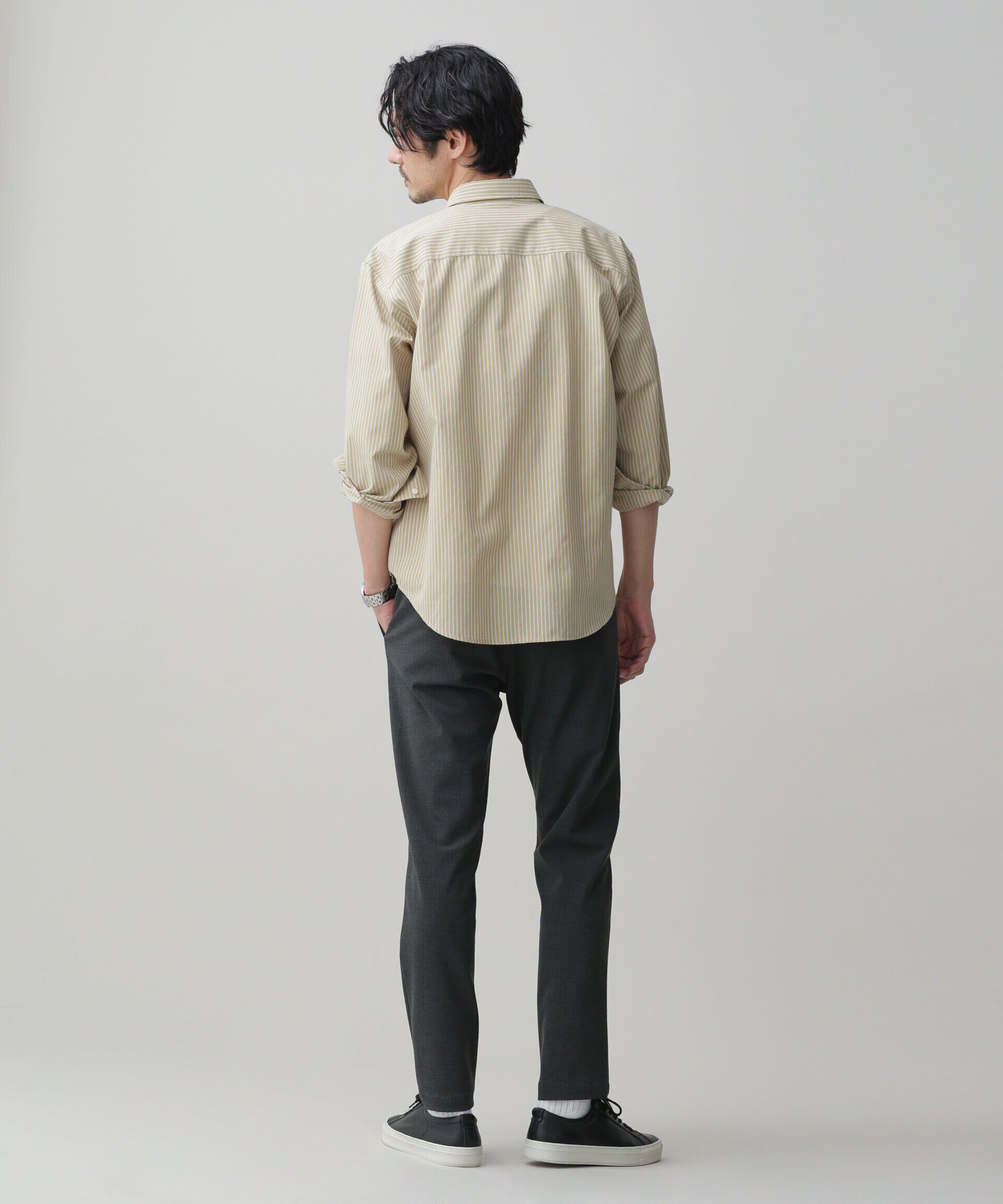 nano･universe「サイドリブストレッチイージーパンツ」|チノ|