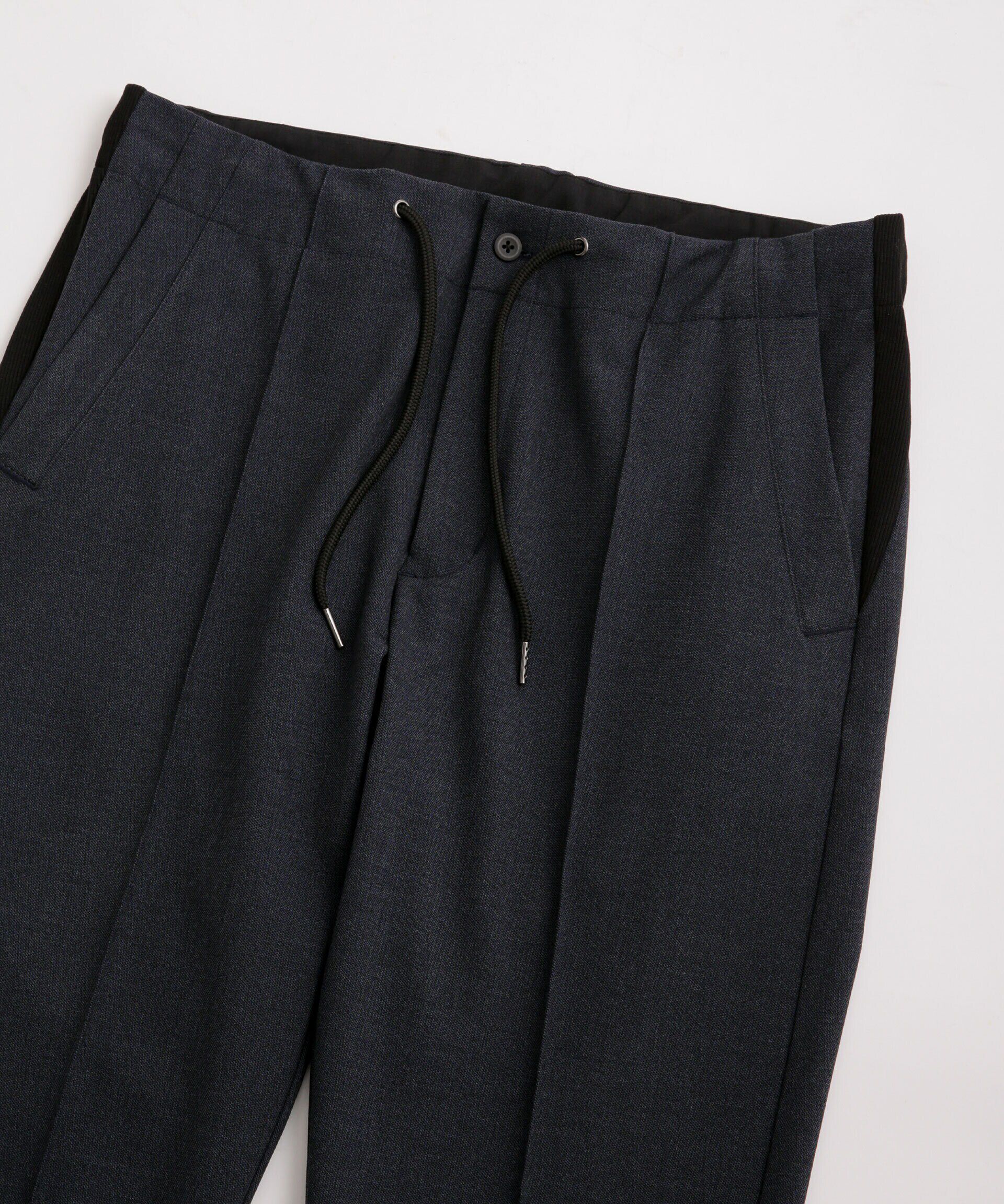 nano･universe「サイドリブストレッチイージーパンツ」|チノ|