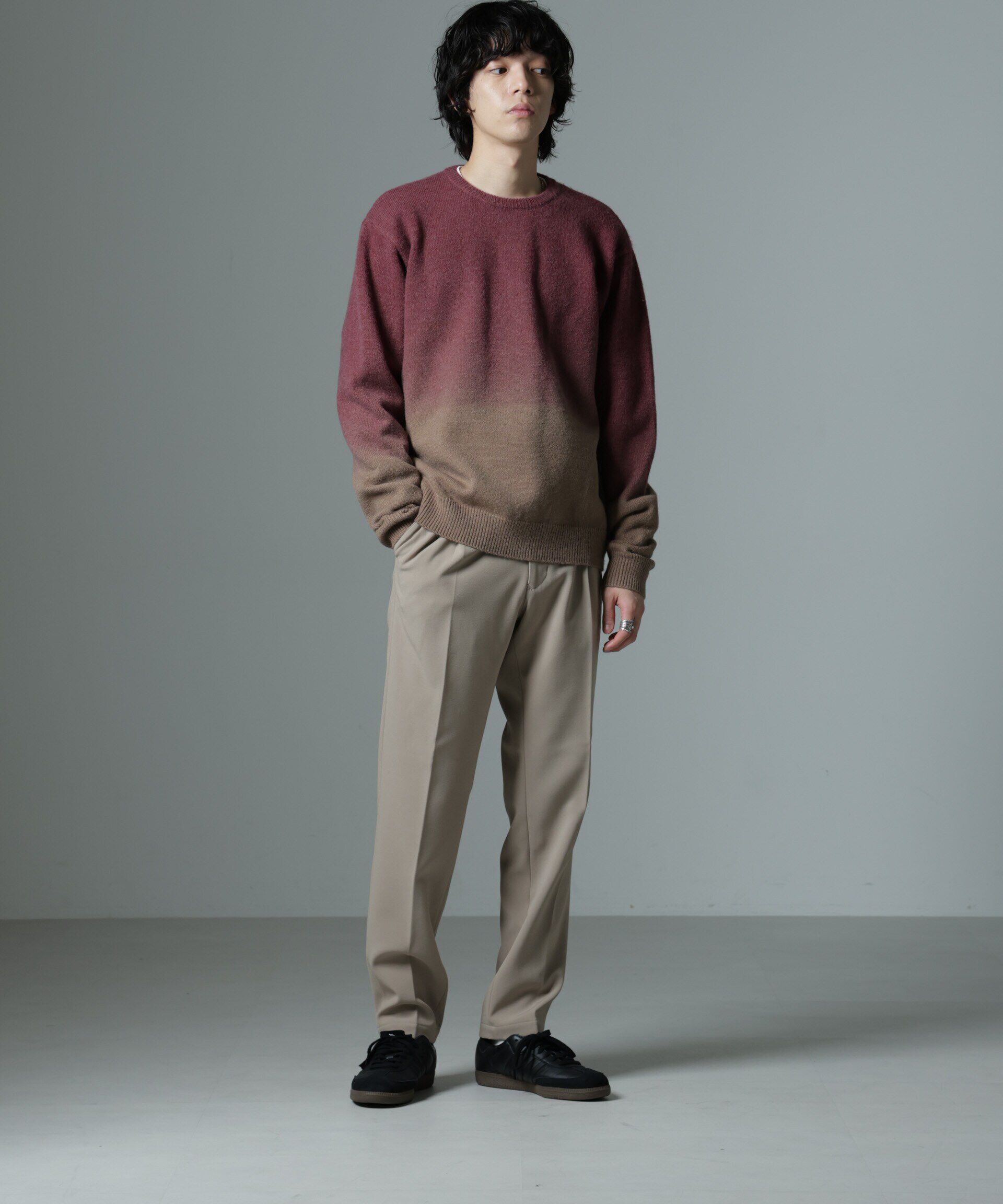 nano･universe「段染めニット」|ニット・セーター|