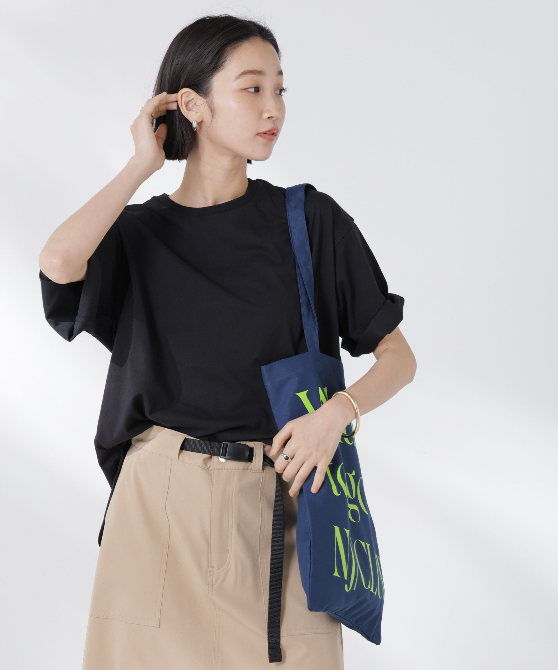 nano･universe「STORATECH 機能素材ラウンドヘムTシャツ」|Tシャツ・カットソー|