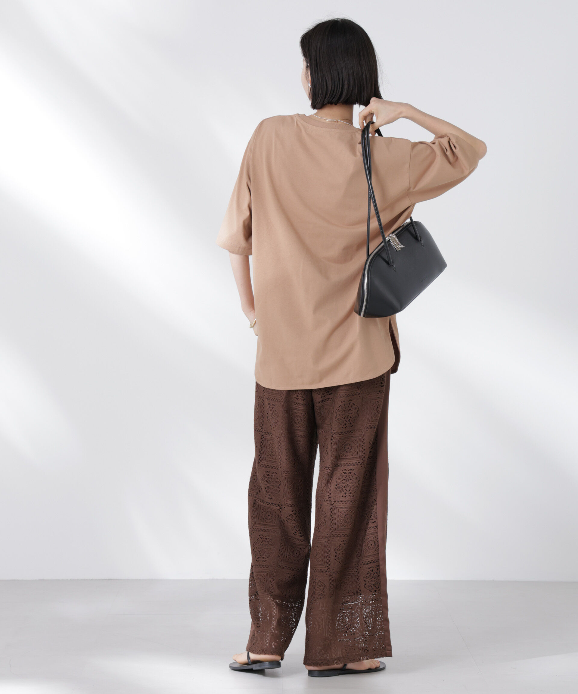 nano･universe「STORATECH 機能素材ラウンドヘムTシャツ」|Tシャツ・カットソー|