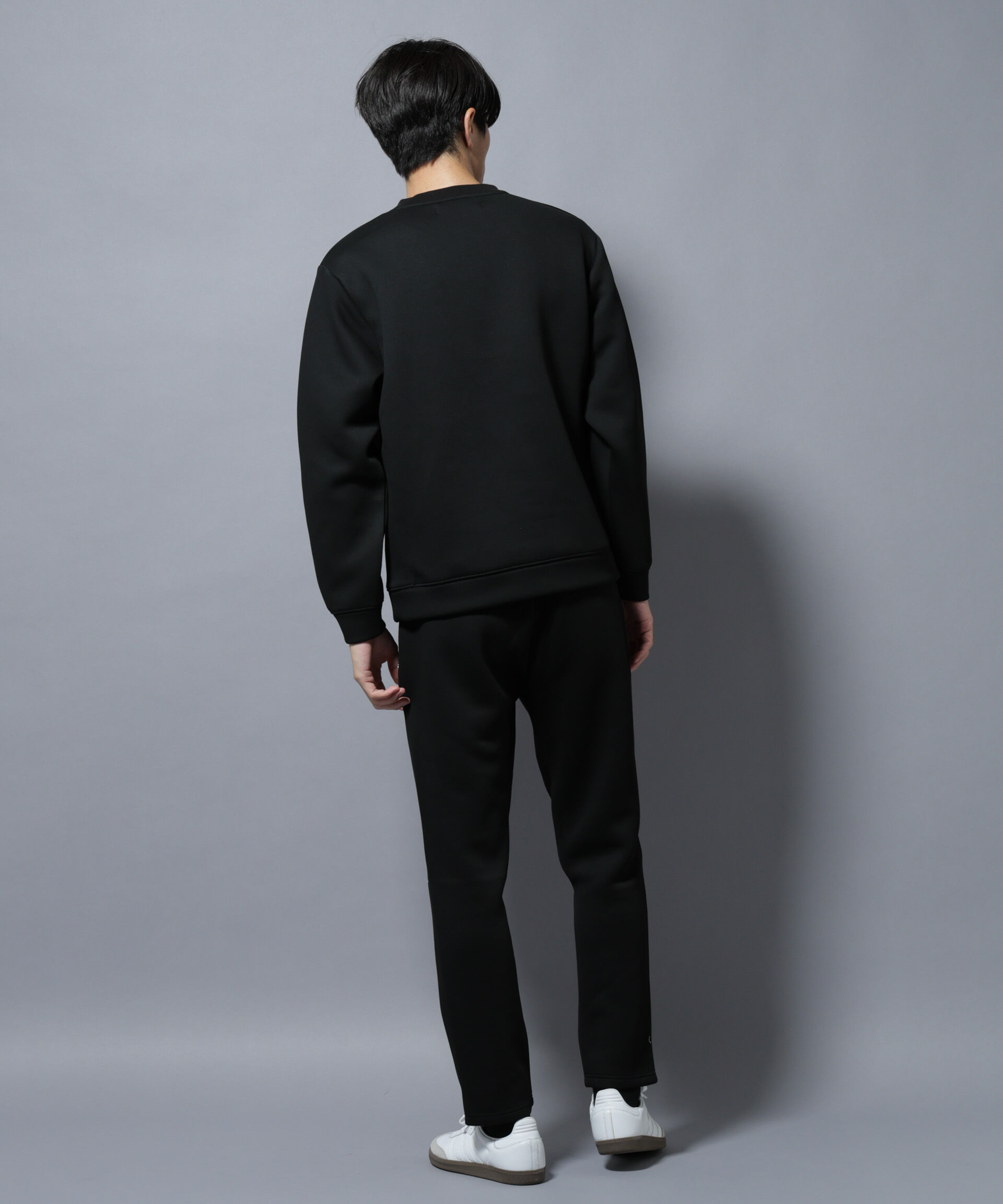 nano･universe「パネルダンボールプルオーバー 長袖(セットアップ可)」|Tシャツ・カットソー|