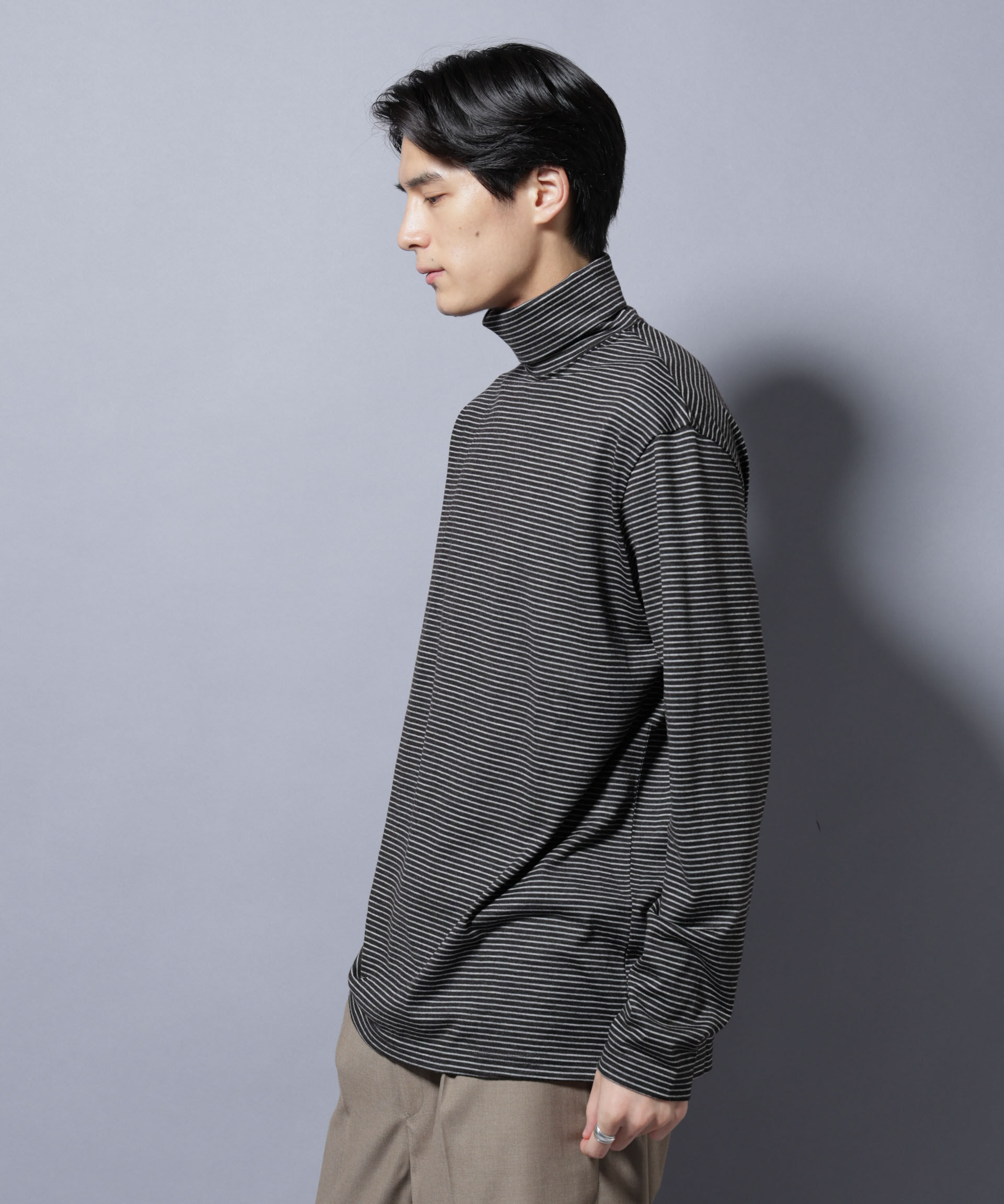 nano･universe「MIYATA&times;NANO JAPAN MADE 100%WOOL タートルネック」|Tシャツ・カットソー|