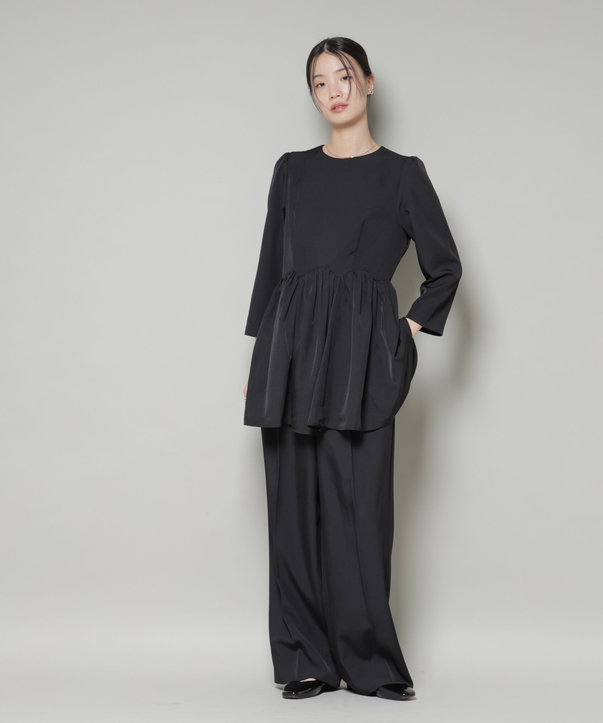 nano･universe「troisieme chaco/TWILL パンツ(セットアップ可)」|チノ|