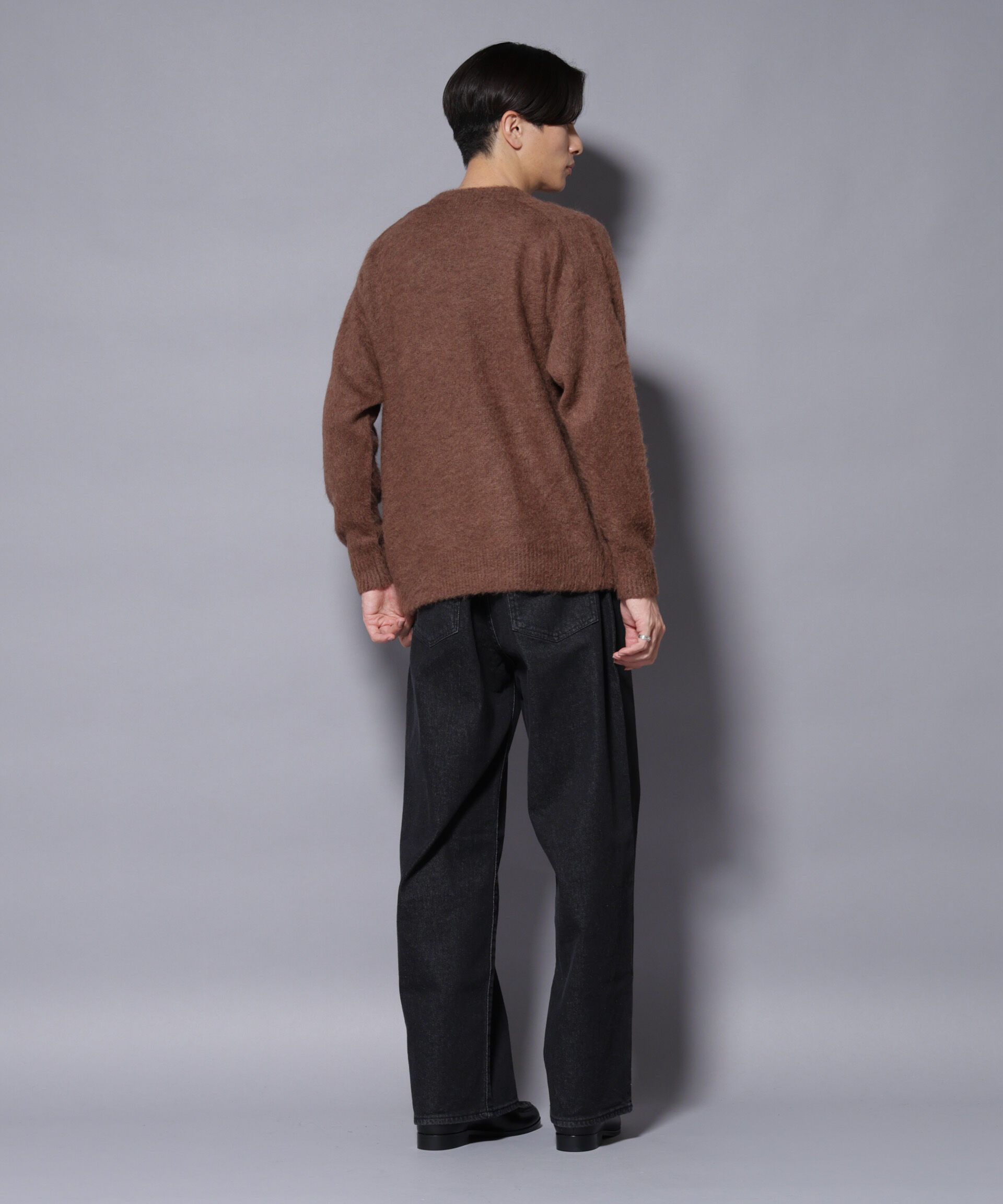 nano･universe「｢COFIL｣ SCIARADA モヘヤ混 クルーネックニット」|ニット・セーター|