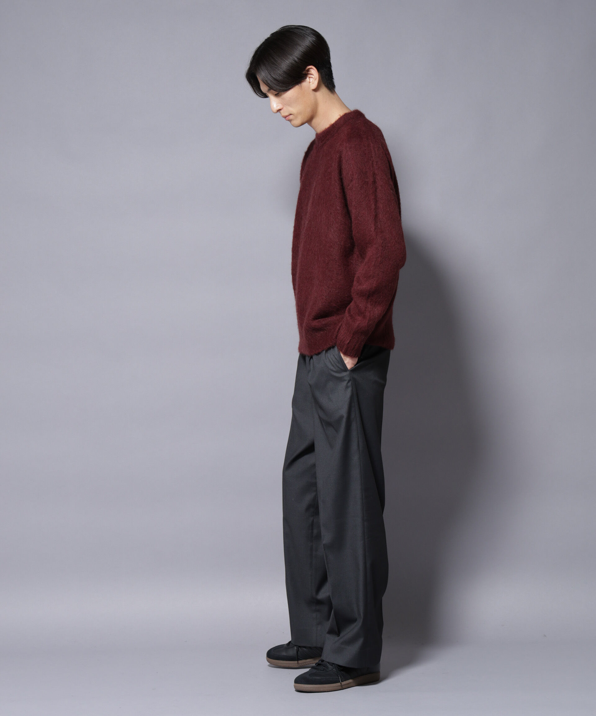 nano･universe「｢COFIL｣ SCIARADA モヘヤ混 クルーネックニット」|ニット・セーター|