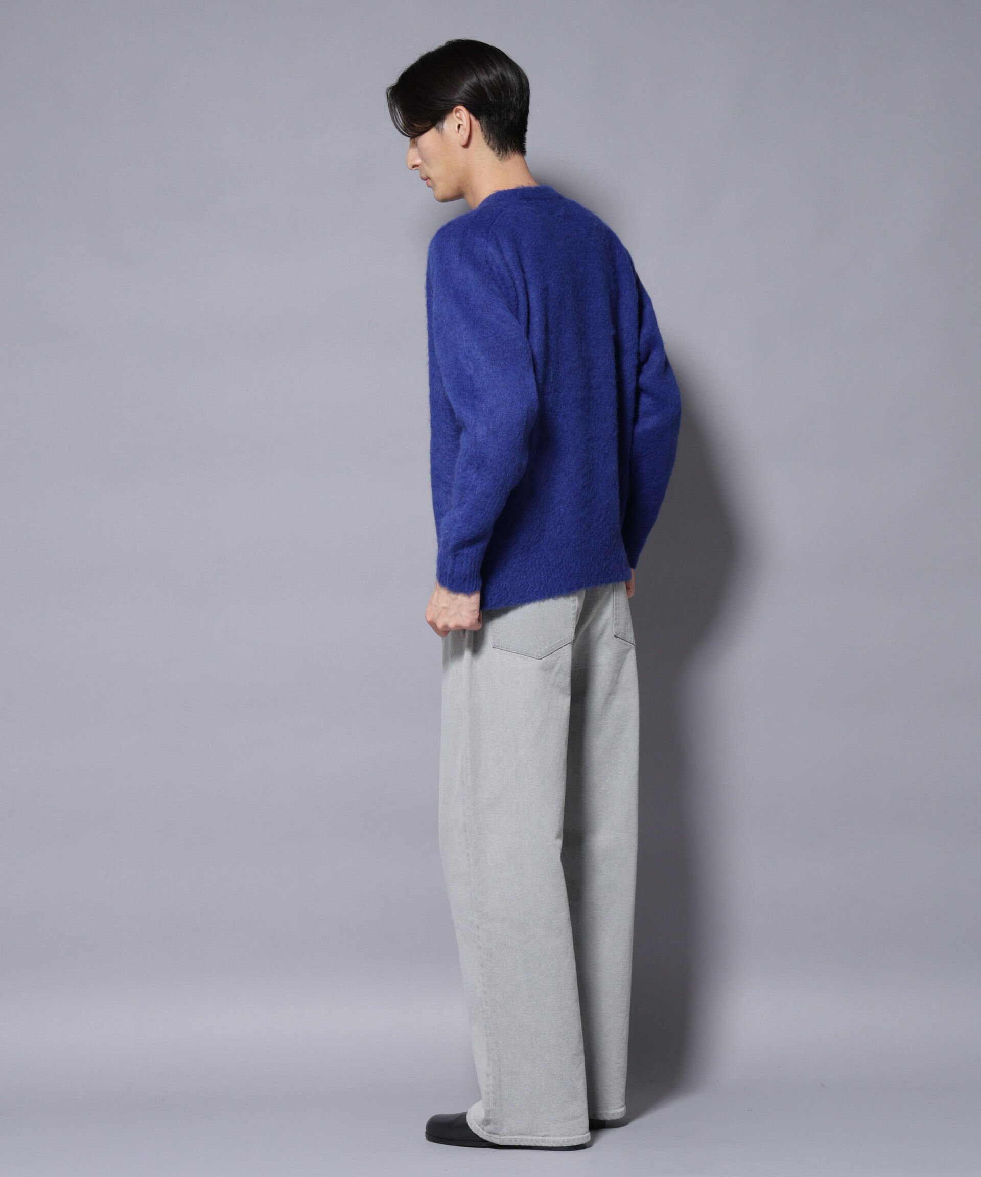 nano･universe「｢COFIL｣ SCIARADA モヘヤ混 クルーネックニット」|ニット・セーター|