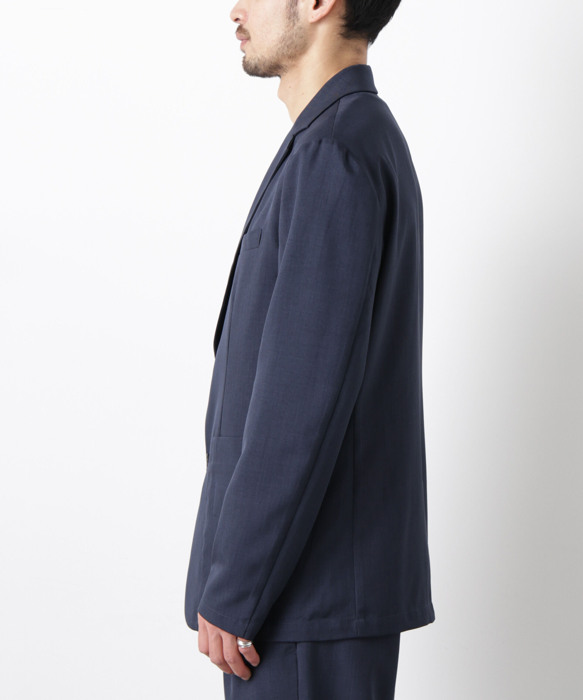 nano･universe「ポリエステルツイル セットアップ(洗濯機洗い可能)」|スーツ|