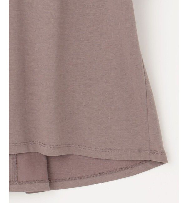 組曲「GIZAプレーティング天竺フリルスリーブ Tシャツ」|Tシャツ・カットソー|