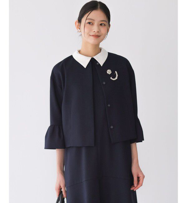 組曲「【好評につき追加販売・2セット】パールビジュー ブローチ」|ブローチ・コサージュ|