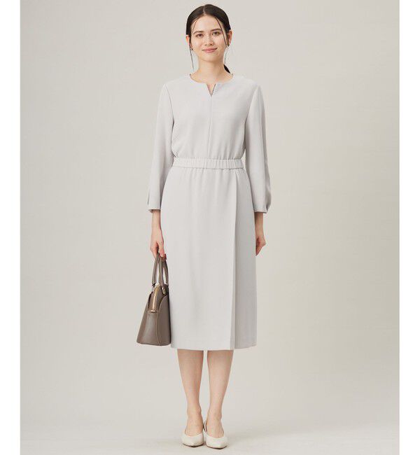 自由区「【セットアップ対応・洗える】トリアセダブルクロス ブラウス」|シャツ・ブラウス|