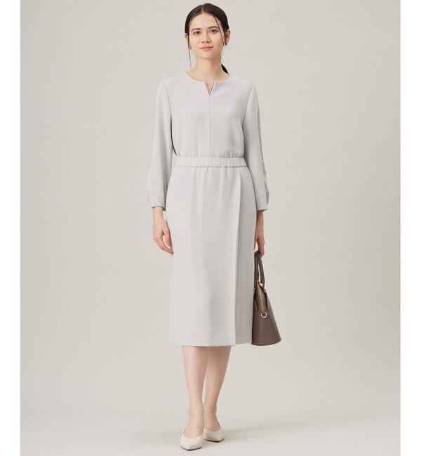 自由区「【セットアップ対応・洗える】トリアセダブルクロス ブラウス」|シャツ・ブラウス|