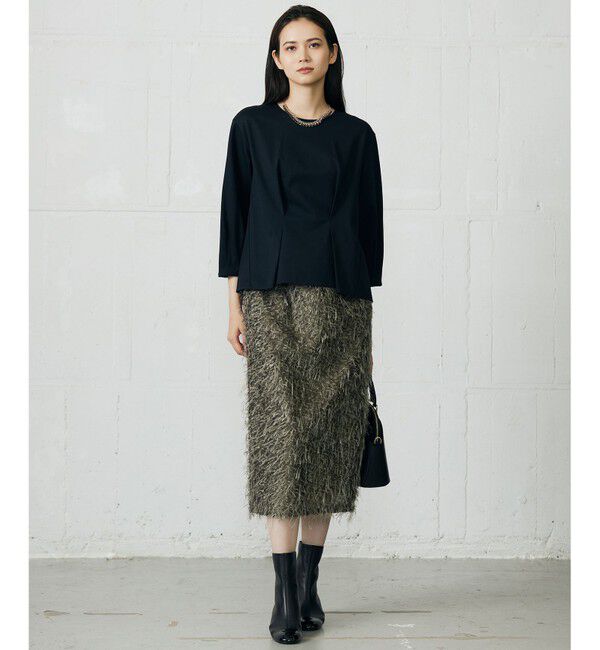 自由区「【カタログ掲載】フェザージャカード スカート」|スカート|